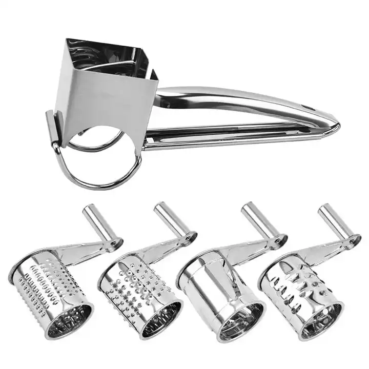 1pc Stainless Steel Handheld Cheese Grater