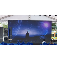 TOPvision P3.91 P4.81 Mur vidéo LED transparent pour fête et mariage, piste de danse LED