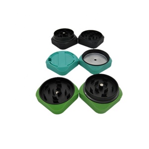Logotipo renunciar de Metal útil Herb Grinder hecho a mano de tabaco en hoja de - Product Image 3