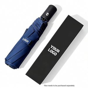 Sombrillas Plegables de Poliéster Personalizadas para Regalos Empresariales al por Mayor con Impresión de Logotipo - Product Image 1