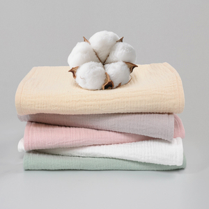 ผ้าเช็ดทำความสะอาดปากทารก <span class=keywords><strong>Pattex</strong></span> Factory Custom Muslin Burp Cloths สีพื้น ผ้ามัสลินสำหรับเด็กทารก 0-24 เดือน ใช้ได้ทั้งเด็กชายและเด็กหญิง - Product Image 4