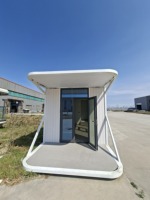Maisons préfabriquées de luxe, de haute qualité, modulaires, design moderne de capsule spatiale, maisons miniatures économiques, villas en vente