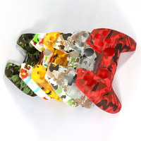 Honcam Boîtier de protection silicone Camouflage Game Case Cover Bag Wireless Mando Dualsense Controller Skin pour Playstation 5