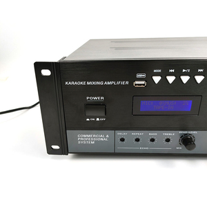 Un ensemble d'amplificateur domestique à 2 canaux en métal avec 2 haut-parleurs passifs de <span class=keywords><strong>10</strong></span> pouces, son HiFi, entrées USB/AUX, puissance RMS de 150 W et télécommande - Product Image 3