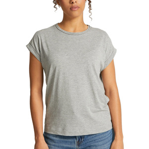 Camiseta de Mujer para Primavera/Verano, Algodón de Peso Medio, Corte Versátil, Ecológica, de Secado Rápido, Transpirable, para Usar en Capas o de Forma Individual - Product Image 1