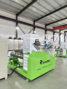 Extrudeuse d'aliments pour <span class=keywords><strong>animaux</strong></span>, machine à granulés flottants 220 Volts, petite presse à granulés pour crevettes et aliments pour poissons coulants - Product Image 5