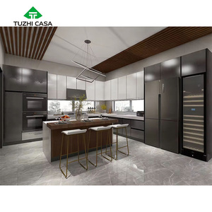 TUZHI CASA comprar China <span class=keywords><strong>OSB</strong></span> muebles de cocina armarios de fábrica barato conjunto completo armario de cocina - Product Image 4