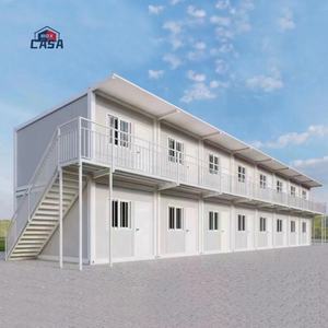 Afrika güneydoğu asya şantiye ayrılabilir düz paket konteyner ev mobil HomeTemporary konut - Product Image 5