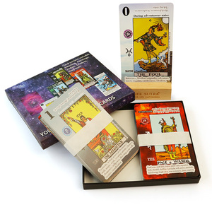 Boîte personnalisée avec couvercle et base pour jeu de cartes de tarot et guide - Vente en gros - Product Image 5