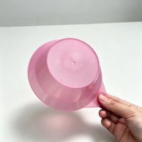 Bol de mélange pour coloration capillaire en plastique jetable, à usage unique, pour salon de coiffure