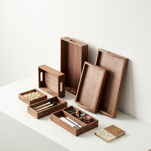 Cajas <span class=keywords><strong>de</strong></span> Almacenamiento <span class=keywords><strong>de</strong></span> Nogal Negro al por Mayor, Bandejas <span class=keywords><strong>de</strong></span> <span class=keywords><strong>Madera</strong></span> Ecológicas para Artesanías, <span class=keywords><strong>Organizadores</strong></span> <span class=keywords><strong>de</strong></span> Artículos Diversos, Llaves <span class=keywords><strong>de</strong></span> Oficina, Joyería, Cosméticos y Papelería - Product Image 1