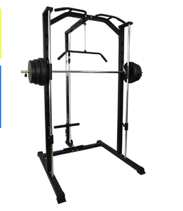 Máquina de sentadillas gratis, marco de pista de seguridad, cama de levantamiento de pesas, <span class=keywords><strong>Banco</strong></span> de prensa, juego de mancuernas, equipo de fitness - Product Image 4