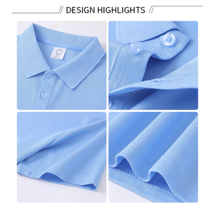 Polo Blanco de Manga Corta para Hombre, Bordado con el Logotipo de su Empresa, <span class=keywords><strong>Uniformes</strong></span> de Alta Calidad, Transpirables - Product Image 4