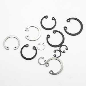 10 pièces/sac, anneaux de retenue en acier inoxydable 304/acier au carbone, oxyde noir, pour trous M6-M150, circlips internes pour trous GB893.1 - Product Image 5