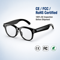Gafas Inteligentes con IA y Logotipo Personalizado, Cámara de 8MP, WiFi 5.3, Resistentes al Agua IPX4, Video 1080P, Audio de Oído Abierto, Gafas de Sol OEM/ODM