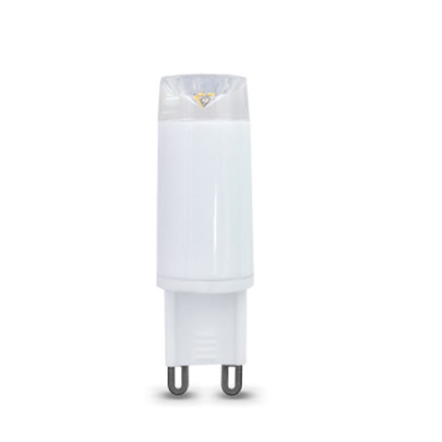 Samples<100 Ask Ruibo Smart Dimmable Bulb AC120V AC230V White Housing with Lens on the Top 3w Deep Dimmable Spot Led G9 Bulb