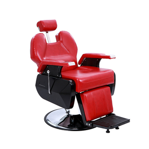 Chaise de coiffure rouge bon marché à vendre, mobilier de salon populaire, fabriqué en Chine, chaise de barbier - Product Image 2