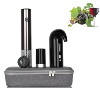 Produits très vendus, ouvre-bouteille électrique rechargeable par USB, ensemble cadeau de Noël pour clients professionnels