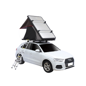 Juego fácil personalizado para acampar al aire libre, carpa de techo de aluminio para techo de coche, todoterreno, 4WD, OEM - Product Image 1