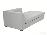 Canapé-lit convertible moderne avec dossier réglable, matelas en mousse, rangement dissimulé, conception à tirage facile, gonflable, pour salon et hôtel