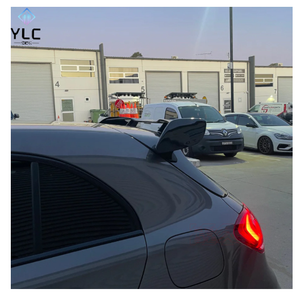 Alerón de fibra de carbono para Mercedes Benz Clase C W205 C205 Coupe C180 C200 C250 C300 <span class=keywords><strong>C400</strong></span> C43 C63 AMG 2 puertas 2015-2020 - Product Image 4