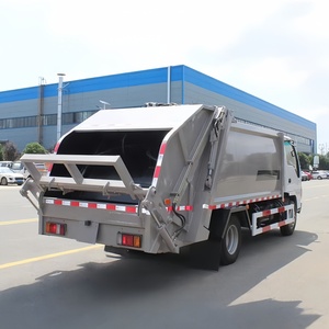 1Brand New 1SUZU 100P 4X2 5CBM Compress Garbage Rear Loading Disposal Refuse <b>Waste</b> Truck - Product Image 5