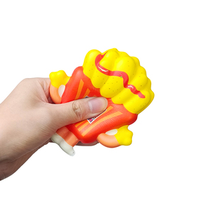 Wholesale Hines Cute Anti Stress Squishy Toy Food Pizza Hot Dog Anthropomorphic Slow Rising PU Foam Squeeze Unisex - Product Image 6