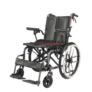 Factory Wholesale Foldable Lightweight Folding Manual Wheelchair for <b>Disabled</b> People Suitable for Rehabilitation Treatment - Product Image 1