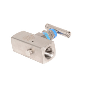 Hands Stainless Steel <b>Needle</b> <b>Valve</b> 1/2NPT High Pressure For Chemical Media Straight Through Type - Product Image 5