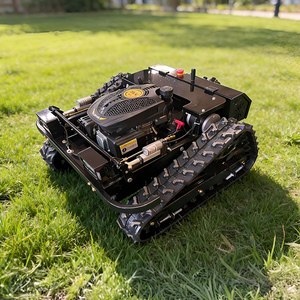 Track Remote Control Smart <strong>Lawn</strong> <strong>Mower</strong> 196cc 15HP Model Shandong Farming Forestry Orchard Self-propelled Weeding - Product Image 2