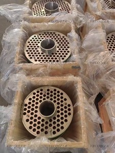 Intercooler 2CV <span class=keywords><strong>C700</strong></span> de 1 Etapa 23966369, Enfriador <span class=keywords><strong>Centac</strong></span> con Tubos de CuNi 90/10 - Product Image 3