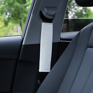 Coussin de protection pour ceinture de sécurité de voiture, en tissu doux et confortable, anti-pression, pour utilisation automobile - Product Image 2