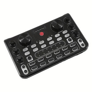 <span class=keywords><strong>Tarjeta</strong></span> <span class=keywords><strong>de</strong></span> <span class=keywords><strong>sonido</strong></span> en vivo profesional X60 para PC <span class=keywords><strong>de</strong></span> transmisión en vivo y Mini placa mezcladora móvil con <span class=keywords><strong>Bluetooth</strong></span> para grabación <span class=keywords><strong>de</strong></span> música YouTube - Product Image 1