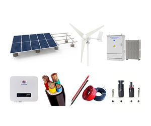 Sistema de Generación de Energía Solar y Eólica Híbrido de Iones de Litio Conectado a la Red JINSUN-8, Multivoltaje 50/60Hz para Nuevas Energías - Product Image 1
