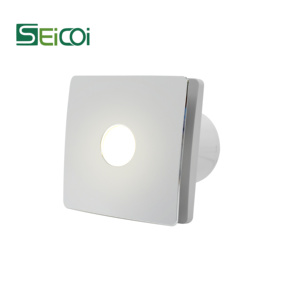 Electric Ball Bearing 6 Inch Plastic Exhaust <b>Fan</b> for Bathroom Ventilation IP44 Rated OEM/ODM Customizable - Product Image 1