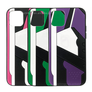 Alta calidad Street AJ Sports Shoe Phone Case TPU + PC a prueba de golpes 3D Sneaker Mobile Shell para <span class=keywords><strong>iPhone</strong></span> 16/1514/13/12/11 MAX Case - Product Image 1