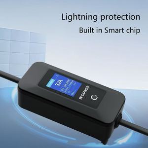 Chargeur EV portable OEM 16A <span class=keywords><strong>3</strong></span>,5 kW Type 2, courant réglable, certifié CE RoHS pour VW ID.4, <span class=keywords><strong>Tesla</strong></span> Model <span class=keywords><strong>3</strong></span>, BYD Atto <span class=keywords><strong>3</strong></span> - Product Image 5