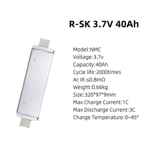 Batterie au lithium-ion NMC <span class=keywords><strong>RITANO</strong></span> 32Ah 3.7V-4.2V en pochette, 2000 cycles, 118.4Wh, Farasis - Product Image 3