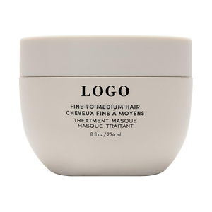 Masque capillaire hydratant au beurre de karité de qualité supérieure, marque privée, traitement en profondeur à l'extrait d'algues pour cheveux secs - Product Image 6