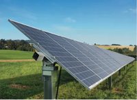 Système de suivi solaire automatique à axe unique support de montage de panneau solaire suivre le soleil