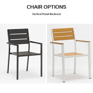 Prix d'usine Offre Spéciale, ensemble de salle à manger de <span class=keywords><strong>jardin</strong></span> en aluminium pour meubles de café en plein air pour <span class=keywords><strong>magasin</strong></span> Hotel Villa - Product Image 3