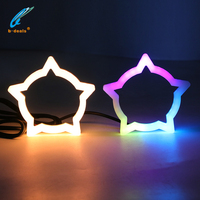 Luces LED Dinámicas de Flujo de Color RGB Universales, Señales de Giro, Ojos de Ángel, Halos de Estrella