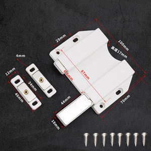 Al por mayor precios <span class=keywords><strong>baratos</strong></span> captura de la puerta magnética de plástico blanco - Product Image 6