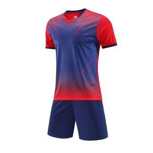 Uniforme de Fútbol de Diseño Moderno 2026, Uniforme de Fútbol de Color Sólido de Primera Calidad para Venta en Línea, Camiseta de Fútbol - Product Image 1