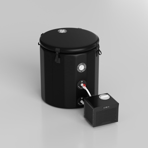 Baignoire à glace portable Icegalax pour la thérapie par le froid, avec pompe et filtre - Product Image 1