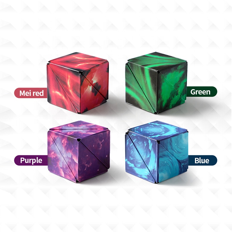 2022 Portable Galaxy Magic Toy Multiple Combinations Of Play 3D Transforming Magic Cube Development toys