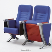 Fauteuil de théâtre moderne, siège d'église, fauteuil d'auditorium, siège de salle de concert, siège d'hôtel, siège d'école, siège de cinéma