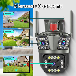 Levofast 3 ống kính 3 màn hình Mini Wifi <span class=keywords><strong>ip</strong></span> <span class=keywords><strong>camera</strong></span> với v380pro Full HD ngoài trời PIR Night Vision IPC360 nhà Wifi máy ảnh - Product Image 5