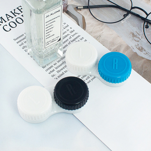 Boîte <span class=keywords><strong>de</strong></span> <span class=keywords><strong>rangement</strong></span> pour <span class=keywords><strong>lentilles</strong></span> <span class=keywords><strong>de</strong></span> <span class=keywords><strong>contact</strong></span> en plastique rigide <span class=keywords><strong>de</strong></span> couleur naturelle CHANXIN, 12 pouces et plus, style simple, étui d'emballage - Product Image 3