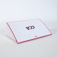 Nouveau design de boîte de papier cadeau d'emballage de sac à main pliant en papier recyclé avec poignées